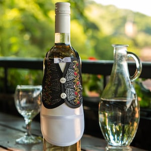 Sommelier - Robe de bouteille du vin