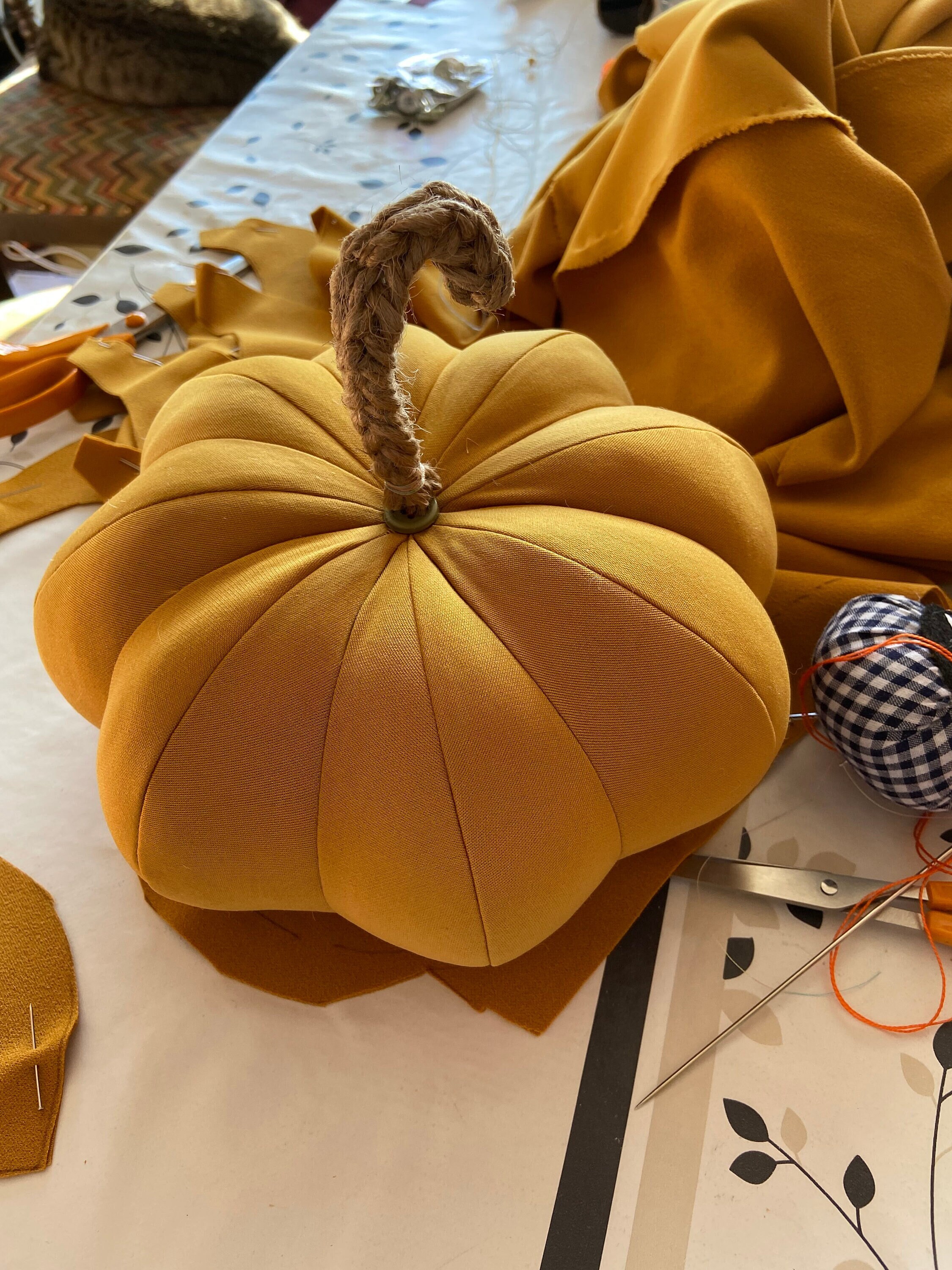 Pumpkin Textile