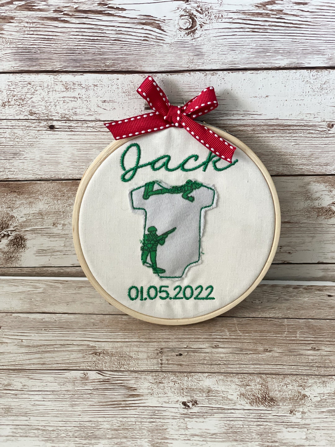 Personalized Keepsake Baby Clothes Ornament Etsy