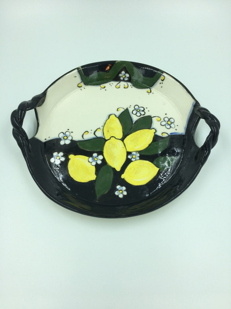 Serving Platter Serving Tray Round Serving Platter Handmade Etsy