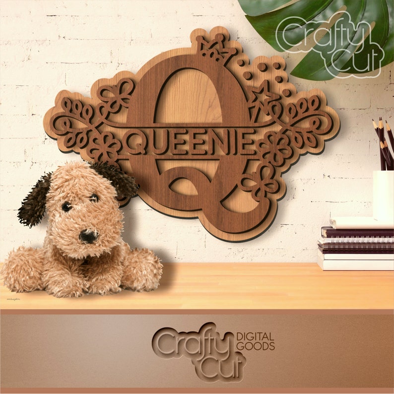 Download Baby Name Split Monograms 26 Letters SVG files for Laser ...