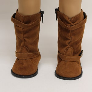 Brown Slouch Boots-Fits 18” Doll