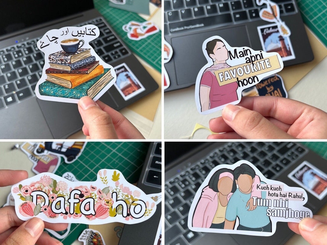 Desi Sticker Set India and Pakistan Inspired Etsy UK