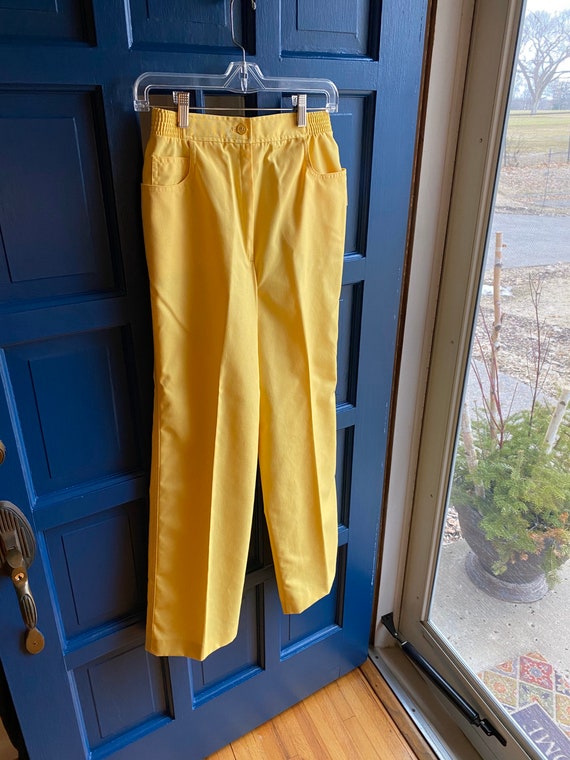 Vintage Koret of California yellow pants