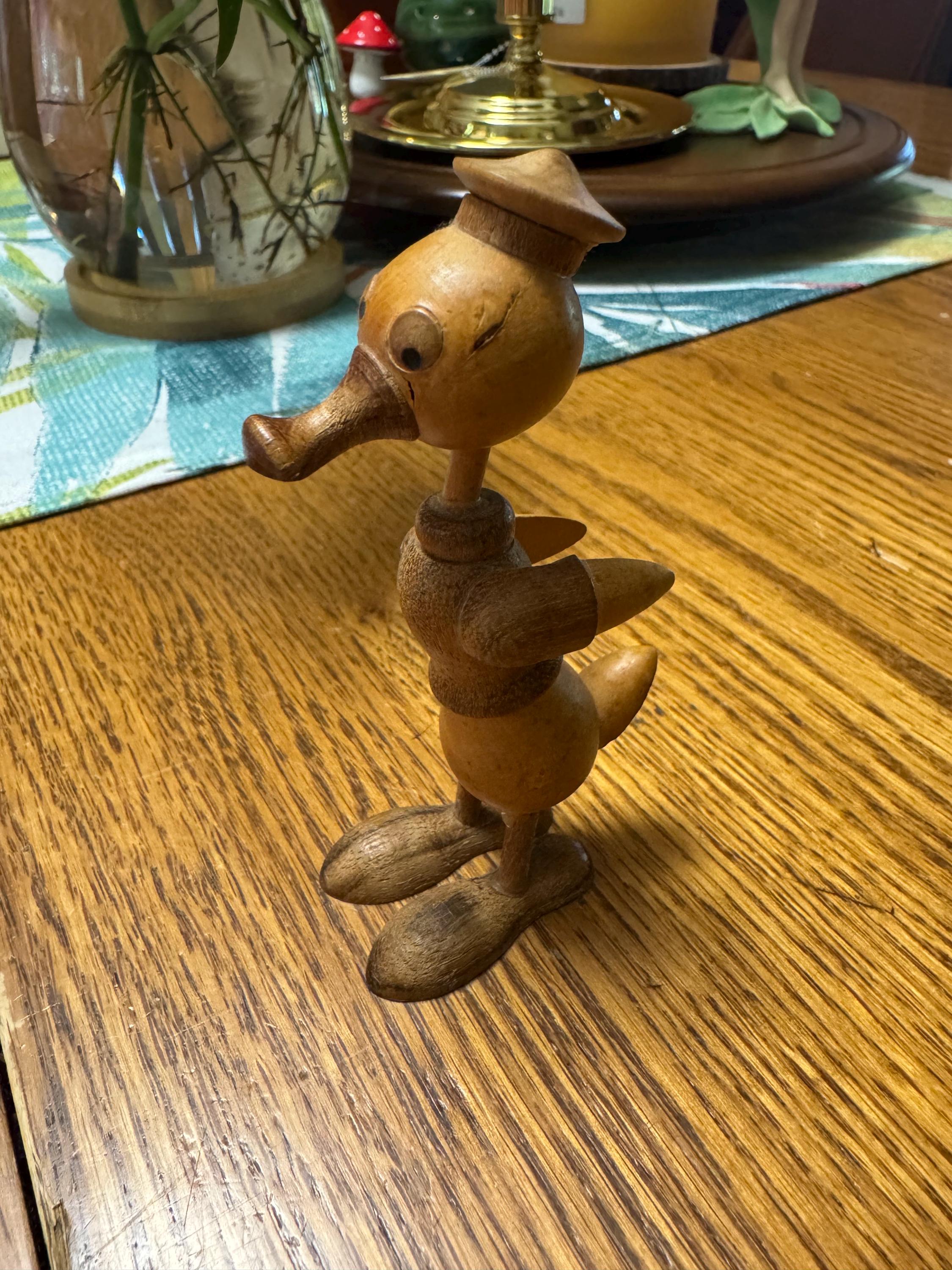 Antique Donald Duck Figurine - Etsy