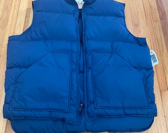 royal blue bubble vest