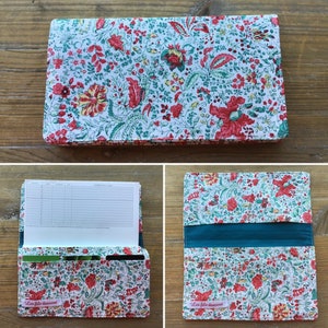 Porte chéquier en tissu