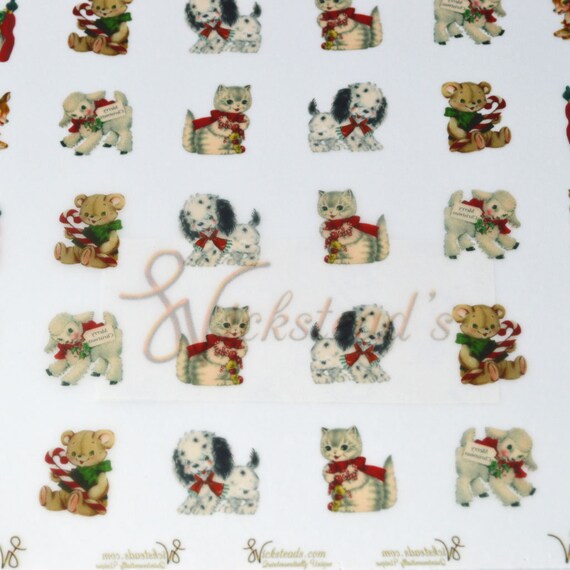 Edible Pin up Naughty or Nice Christmas Transfer Sheets Sugar Art Stamps  Xmas Adult Pinups Holidays Gift Meringue Kisses Chocolate Lollipops 