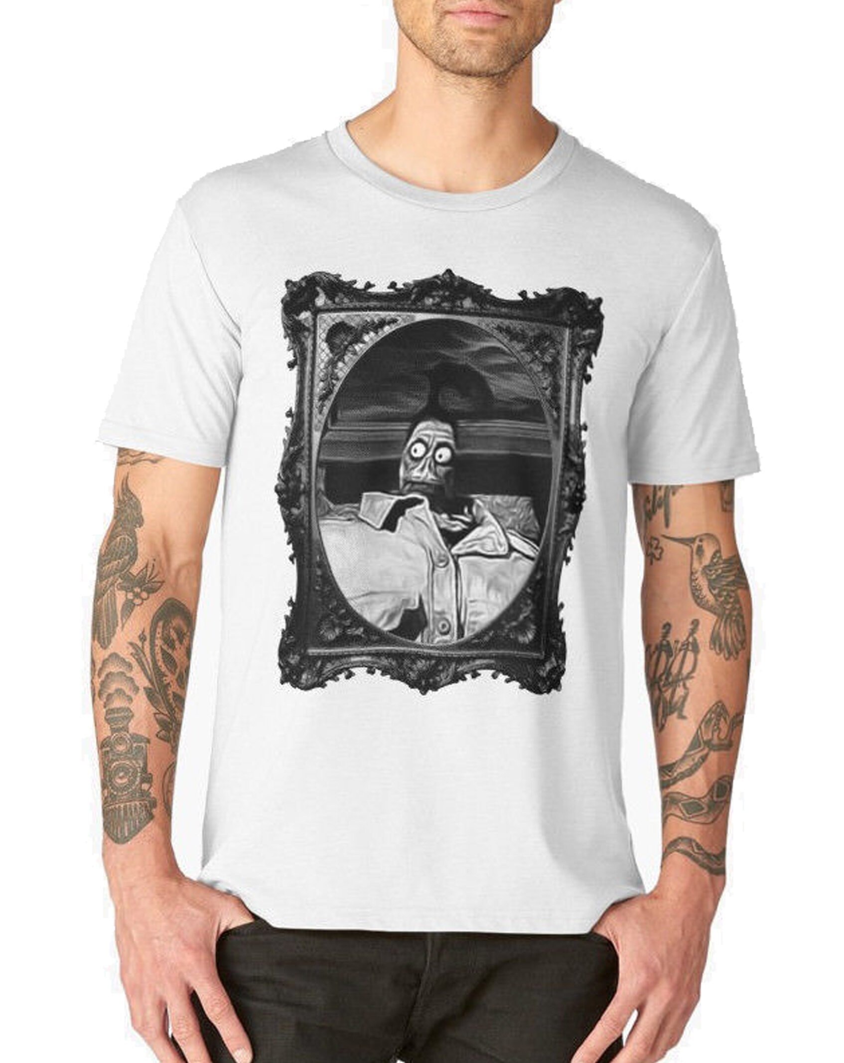 beetlejuice guy shirt