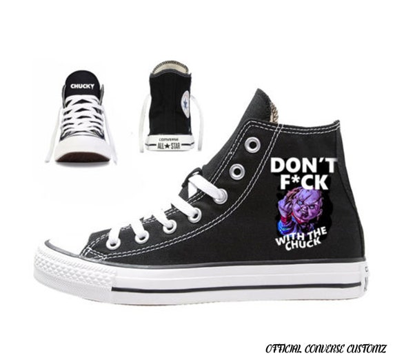 Childs play custom printed converse 