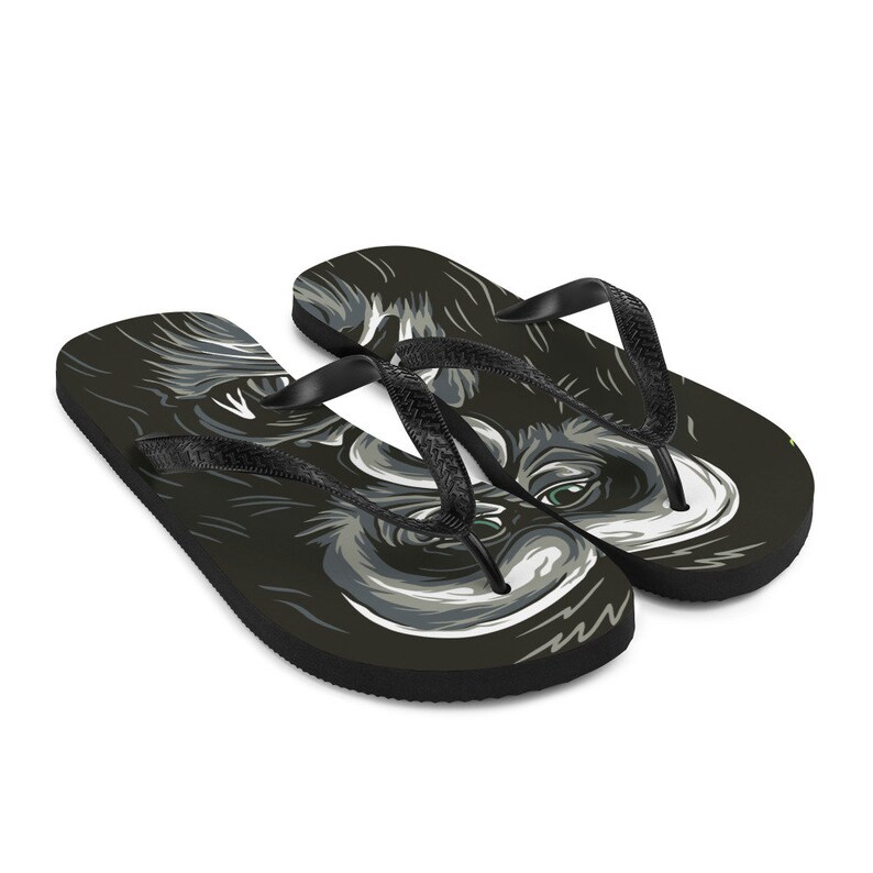 gorilla flip flops