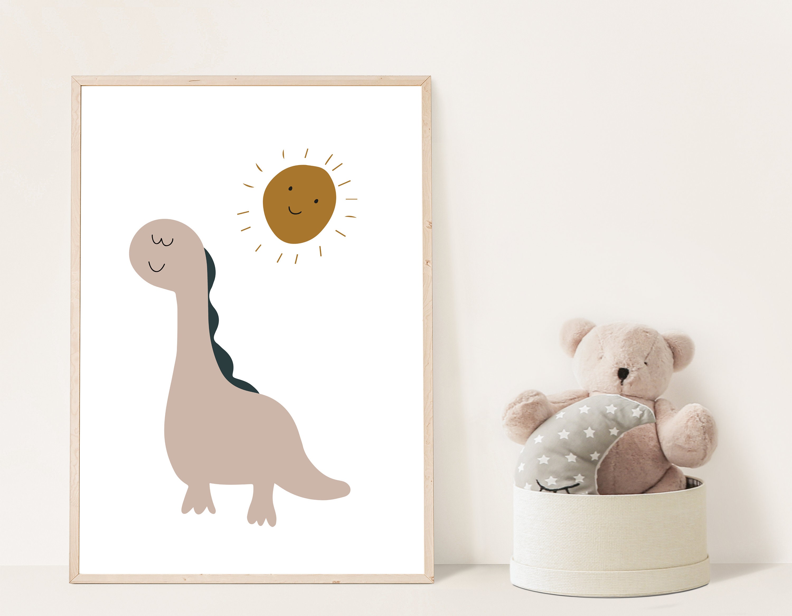 Dinosaur Wall Art Kid Kids Wall Decor for Boys Room Etsy UK