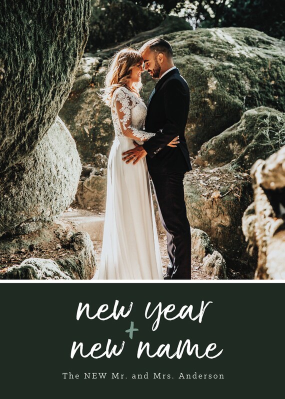 Christmas Card Holiday Photo Card New Year Card Wedding Etsy