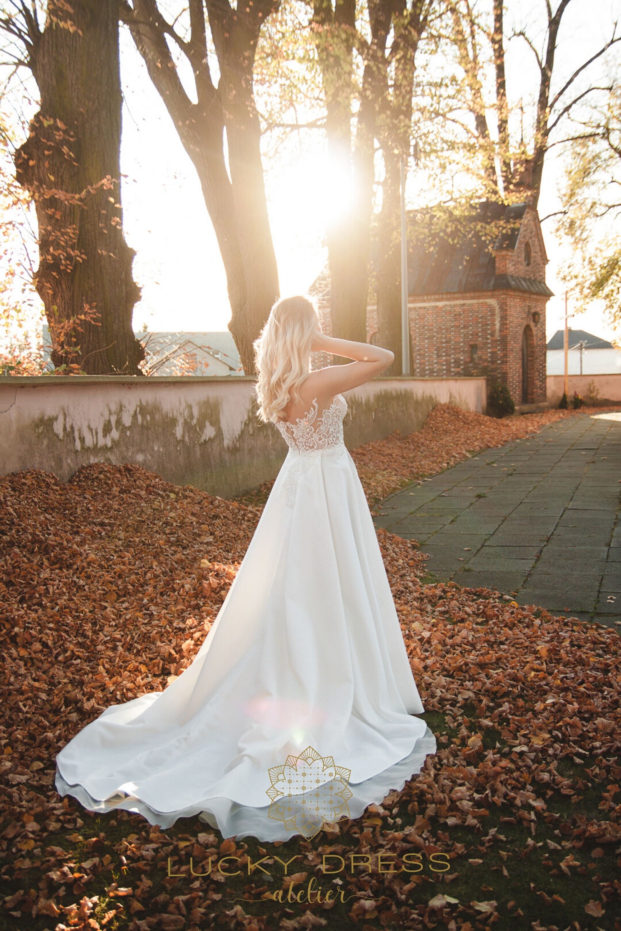empire waist satin wedding dress Empire Waist Satin Wedding Dress Puff Sleeve Wedding Dress Empire Waist Square Neck Wedding Dress A-