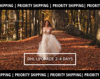 Shipping upgrade DHL Express (clothes), AtelierLuckyDress Wedding Atelier