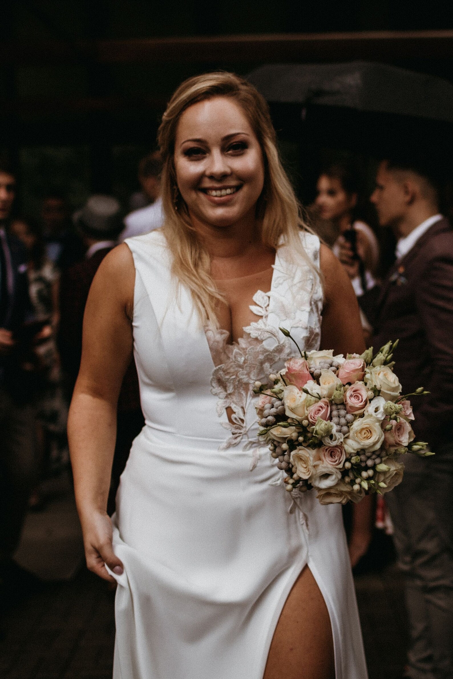 Custom Wedding Dress Plus Size Floral Wedding Dress Flowy Gold Etsy