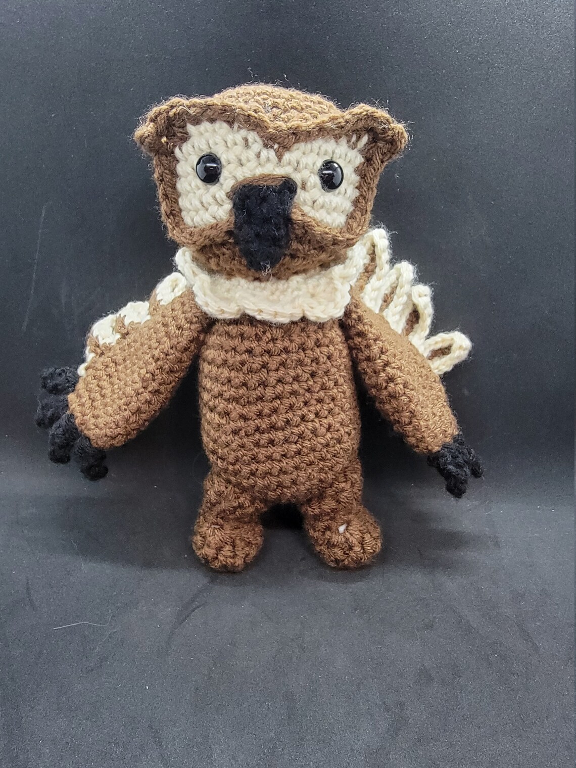 Owlbear Amigurumi Plushie Snowy Owlbear DND Plush | Etsy