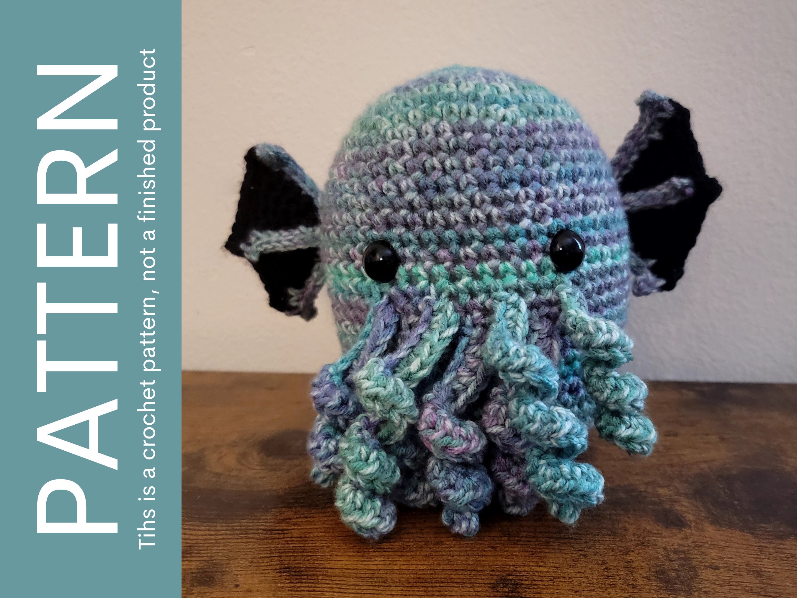 15 Cthulhu Crochet Patterns for Lovecraftian Amigurumi, Plushies, and Gifts 5 Cthulhu Plushie Crochet