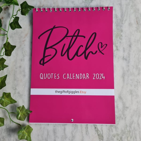 Rude Calendar Etsy New Zealand