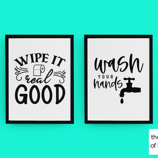 Bathroom Quotes - Etsy UK