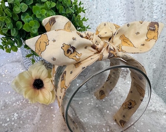 Silly Old Bear Headband: Retro Hair Accessory, Theme Park Hair Accessories