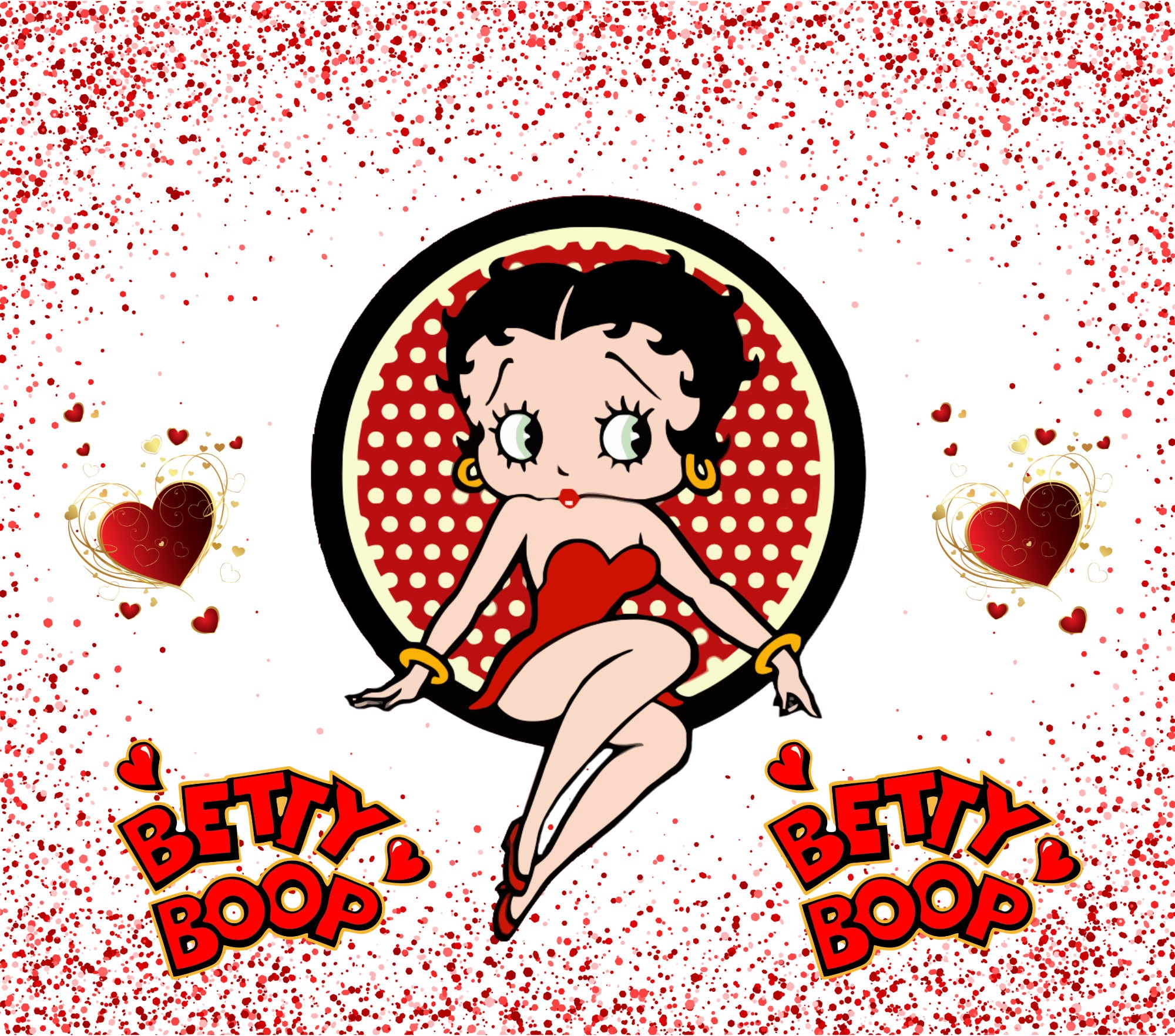 Tシャツ・カットソー ULKIN CANVAS Betty Boop Original Tight Ringer Short Sleeve T BettyBoop] Original Tight Ringer T-shirt_Ivory - ULKIN
