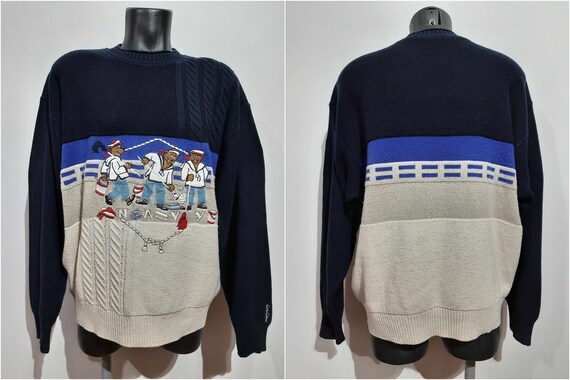 Vintage Carlo Colucci Sweater Pullover 56 Rare - image 6