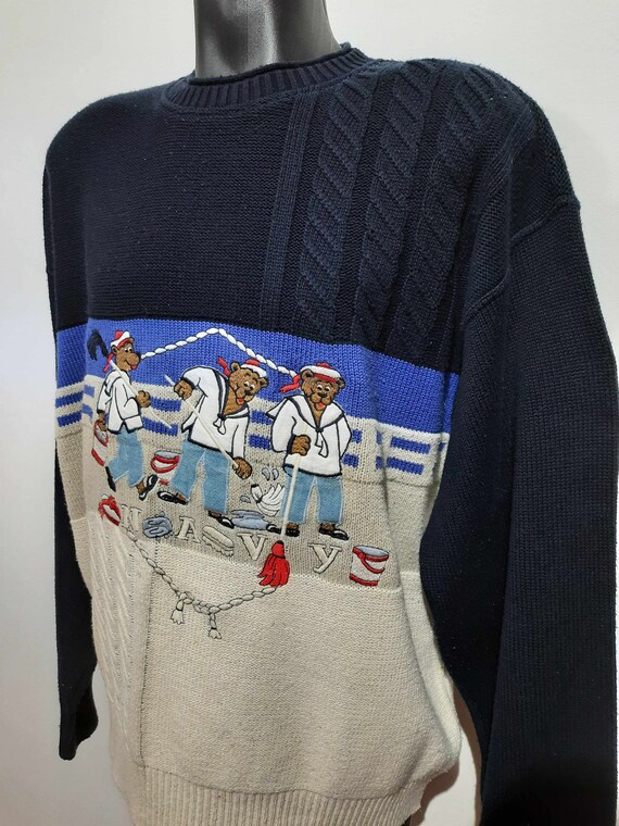 Vintage Carlo Colucci Sweater Pullover 56 Rare - image 4