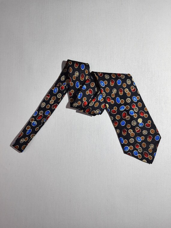 Vintage Givenchy Tie Baroque Rare Print