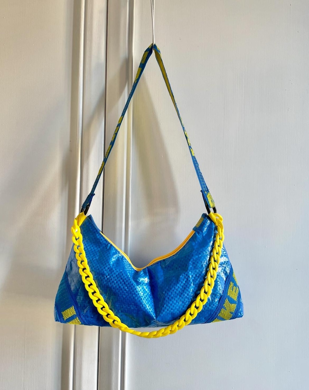 KNÖLIG - Key Ring, Small Blue, 9x7 Cm | Best Price At