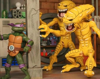 NECA Sewer Diorama Column Support Set (DIY Unpainted)