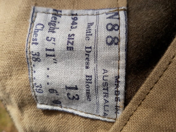 Australian Battledress Blouse 1943 - image 6