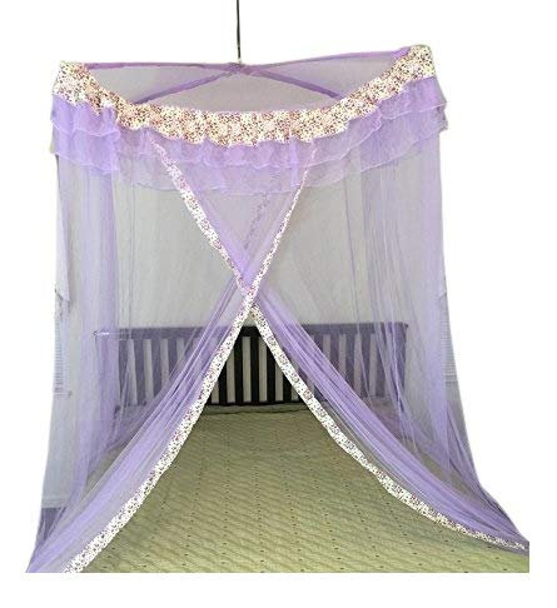 OctoRose Top Hanging Bed Canopy Mosquito Insect Netting fit Etsy