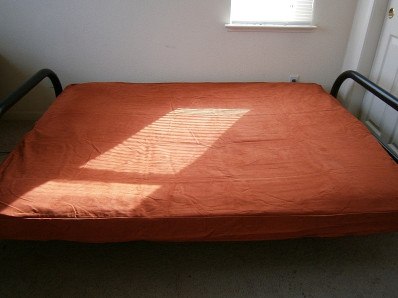 Heavy Duty FULL SIZE Microsuede Futon Cover Daybed Mattress Etsy