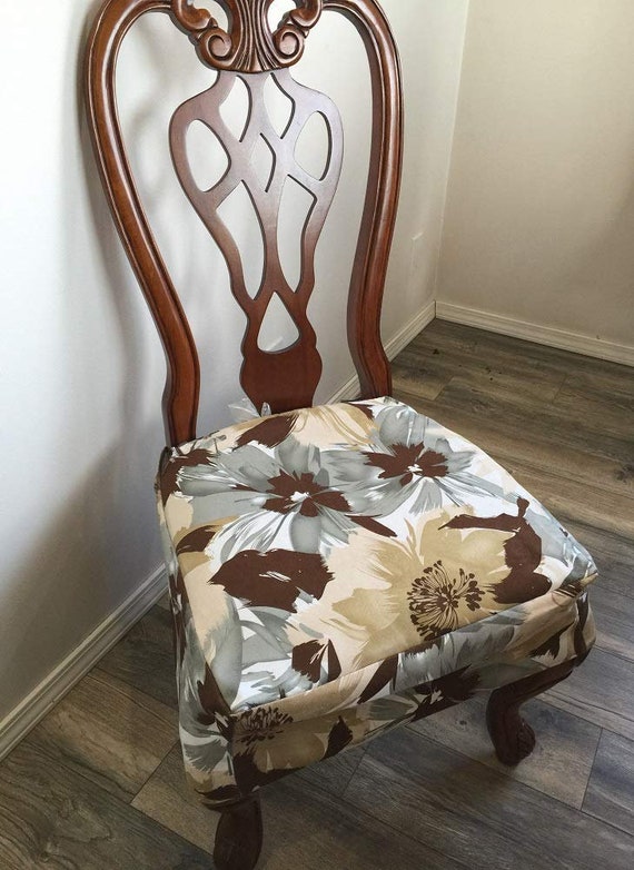 Octorose Upholstery With Anti Slip Backing Set Of Two Chair Covers Chair Seat Covers