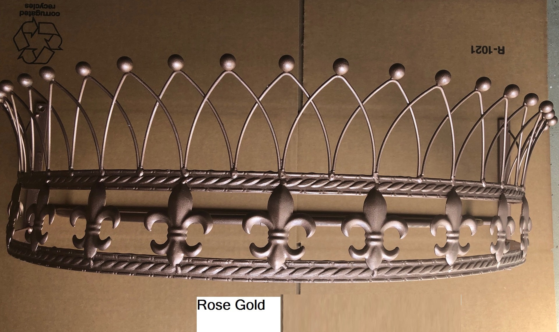 Metal Wall Teester Bed Canopy Drapery Bed Crown Hardware Etsy Canada