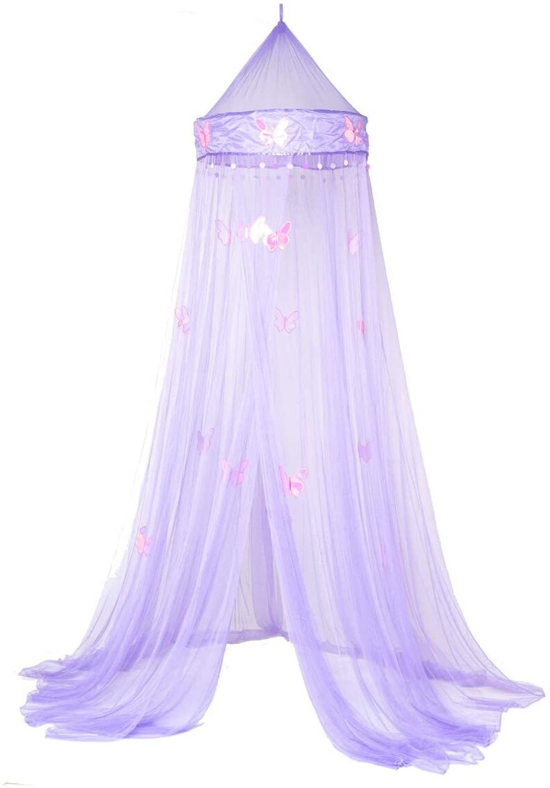 Octorose Butterfly Bed Canopy Mosquito NET Crib Twin Full Etsy