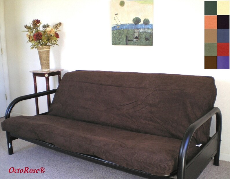 Heavy Duty FULL SIZE Microsuede Futon Cover Daybed Mattress Etsy