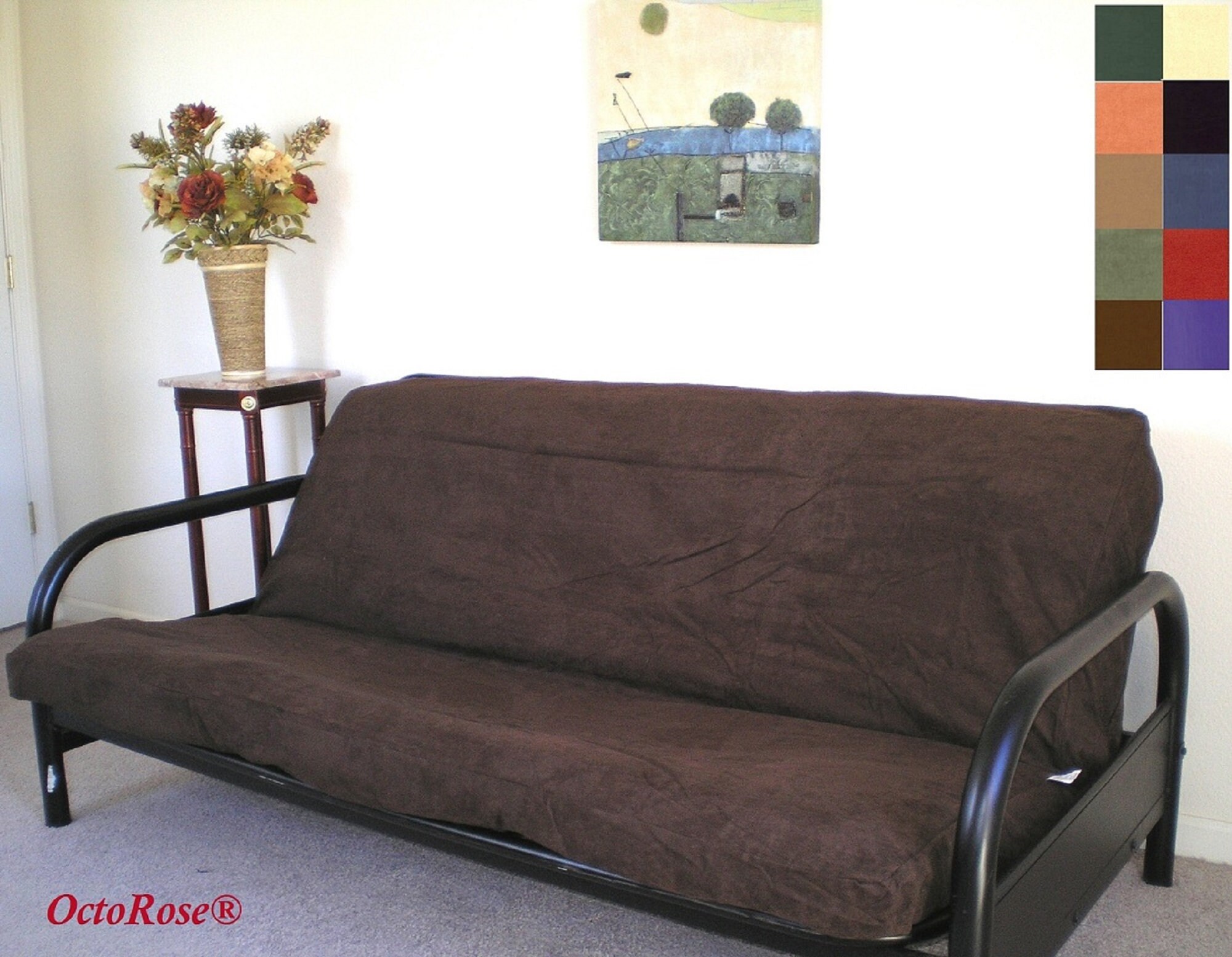Heavy Duty FULL SIZE MicroSuede Futon Cover Daybed Mattress Etsy