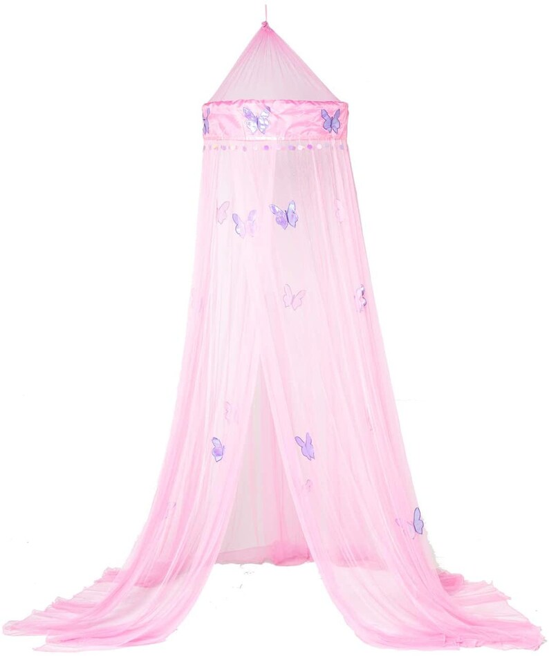 Octorose Butterfly Bed Canopy Mosquito NET Crib Twin Full Etsy