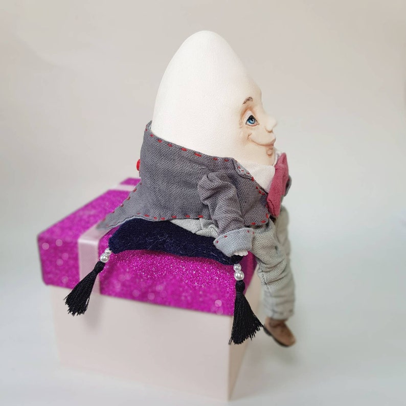 Humpty Dumpty is a handmade doll. Made to order Clay doll s Etsy