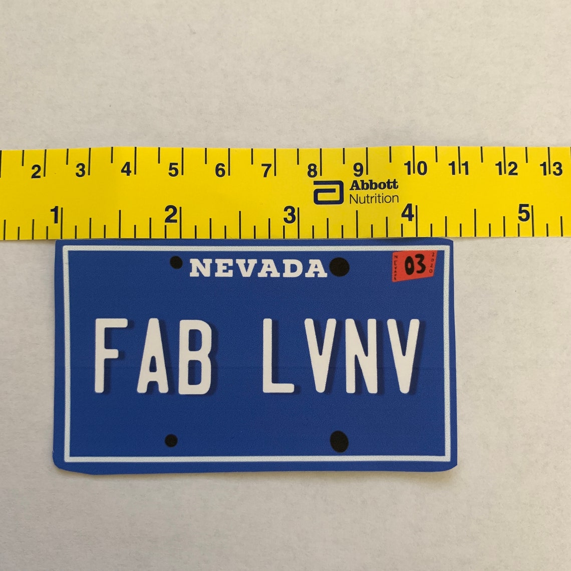 Classic Nevada license plate sticker Etsy