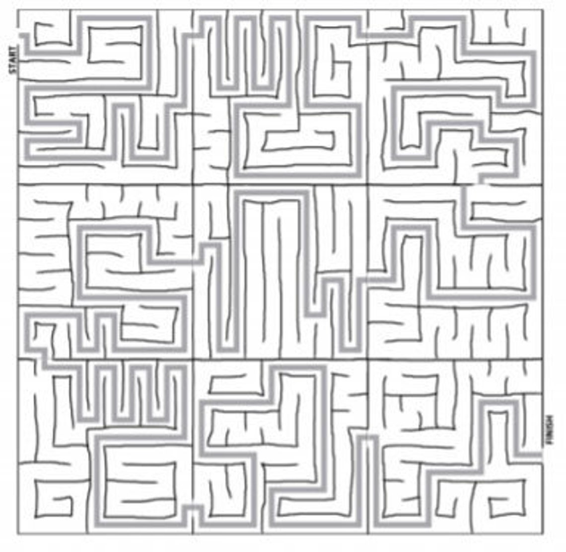 mazes vol 1 for adults 30 mixed printable puzzles etsy