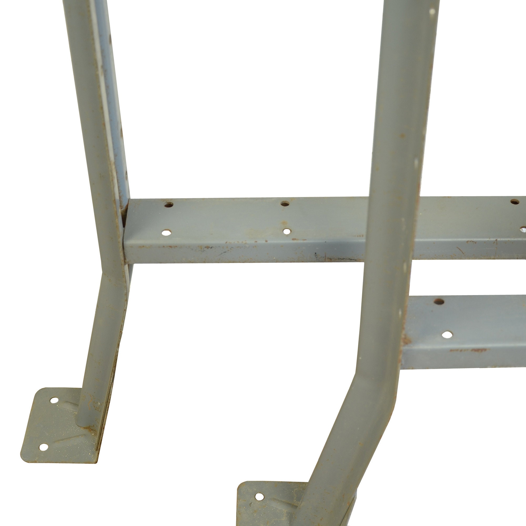 Industrial Table Legs Metal Workbench Base Machine Shop Etsy