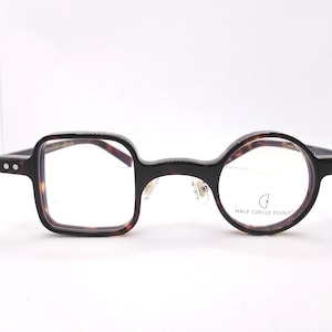 Round and Square classic vintage glasses Groomsmen proposal eye glasses frames