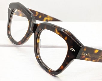 Square acetate crafted glasses prescription glasses Groomsmen proposal eye glasses frames