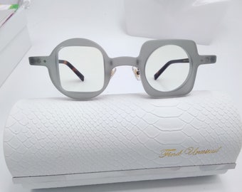 Piccoli occhiali da vista rotondi e quadrati dal design vintage unici Groomsmen propone montature per occhiali
