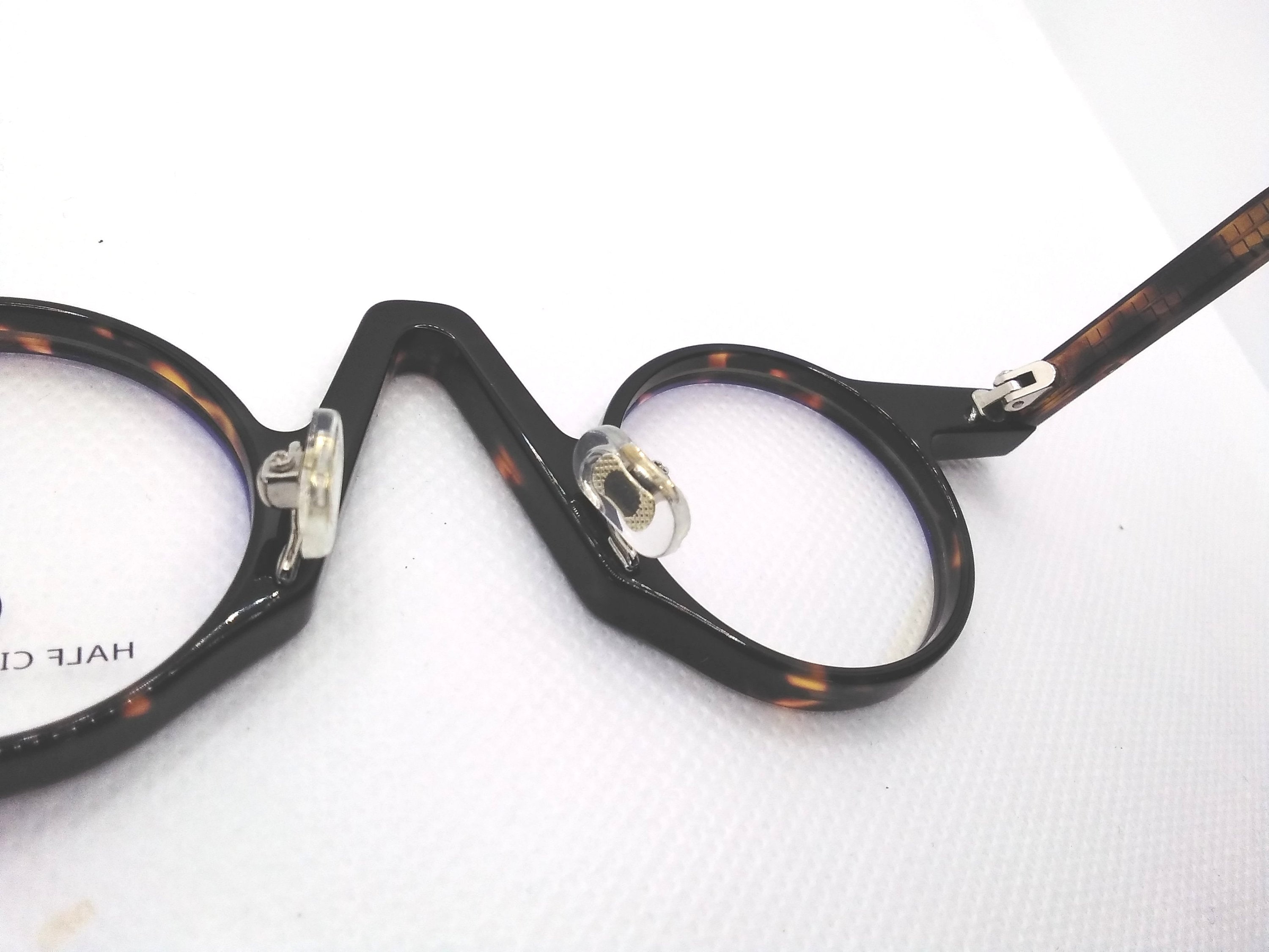 Small round unusual design vintage glasses | Etsy