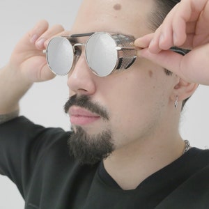 Steampunk Sunglasses prescription glasses Groomsmen proposal eye glasses frames