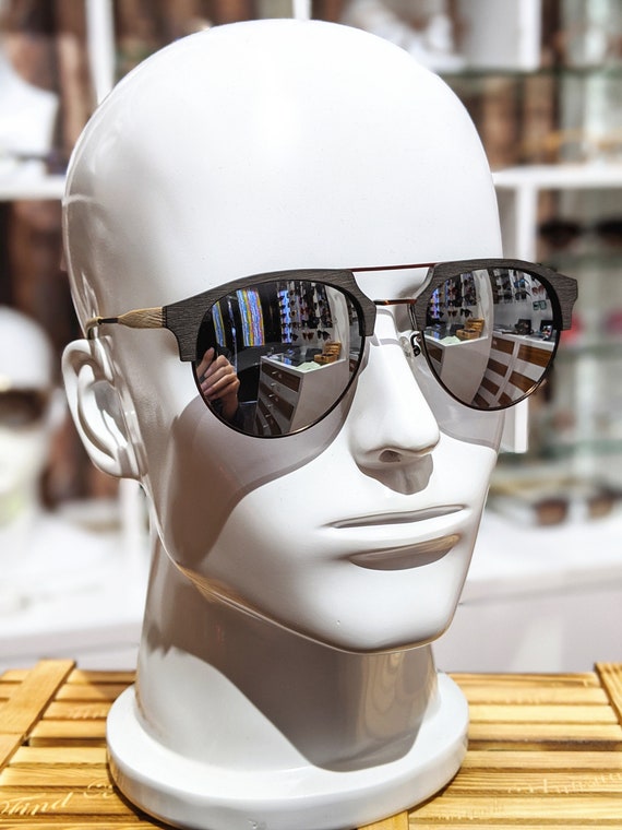 Aviator Sunglasses Wood Style Prescription Glasses Groomsmen Proposal Eye Glasses  Frames Prescription Glasses -  Canada
